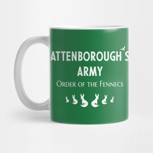 Attenborough’s Army: Order of the Fennecs - Forest Green Mug